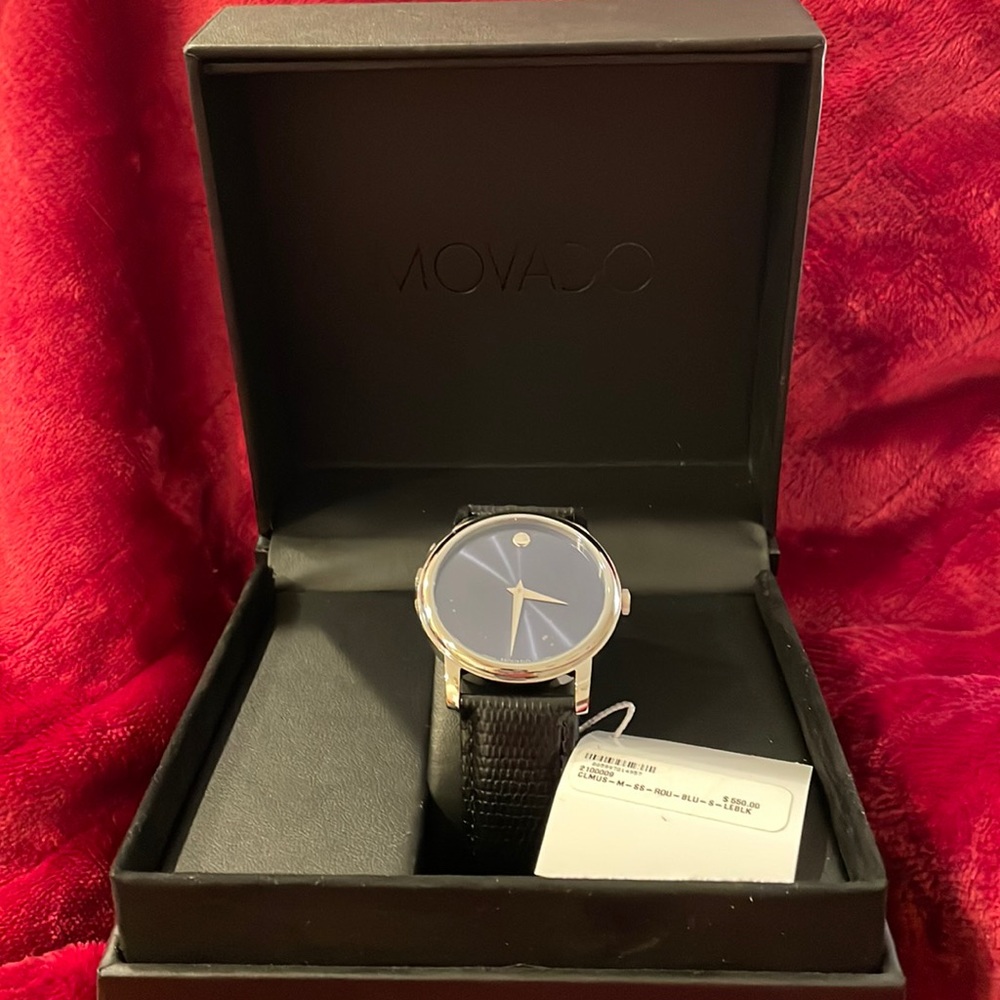 Brand new Unworn Mens  **Swiss Movado Quartz “ Watch